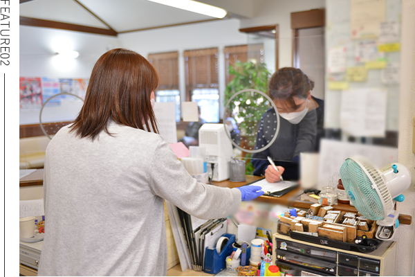 何でも相談できる安心感